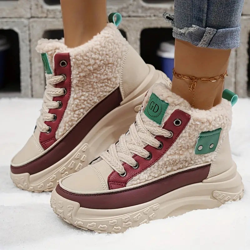 NOUVEAU RICHE Winterstiefel Warmfutter Vielseitig Alltagsbegleiter Draußen