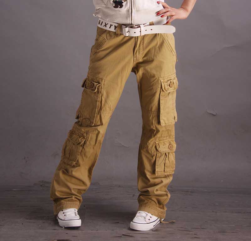 NOUVEAU RICHE Militärische Baggy Hosen Mit 8 Taschen Cargo Hosen Aus 100 Prozent Baumwolle Robuste Und Wasserabweisende Multifunktionale Hosen Für Herren Mit Lockere Passform Und Gerade Beine