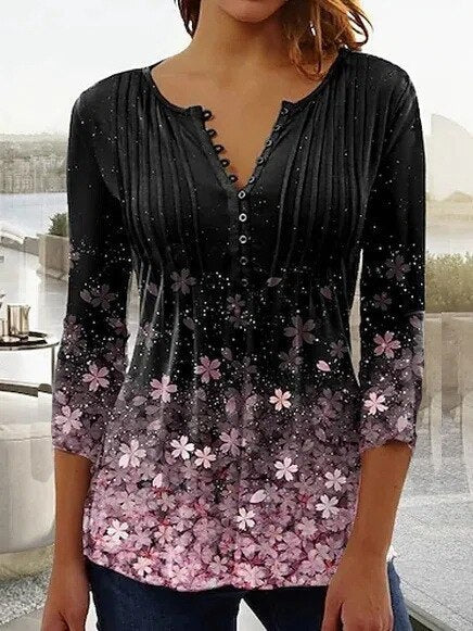 NOUVEAU RICHE Oberteil Damen Baumwollmischung Lässig Alltagslook Schwarz