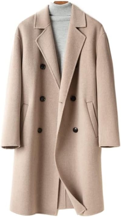 NOUVEAU RICHE Wintermantel Dunkelblau Gefüttert Wasserabweisend Größe M - Winterjacke - Wintermäntel Damen