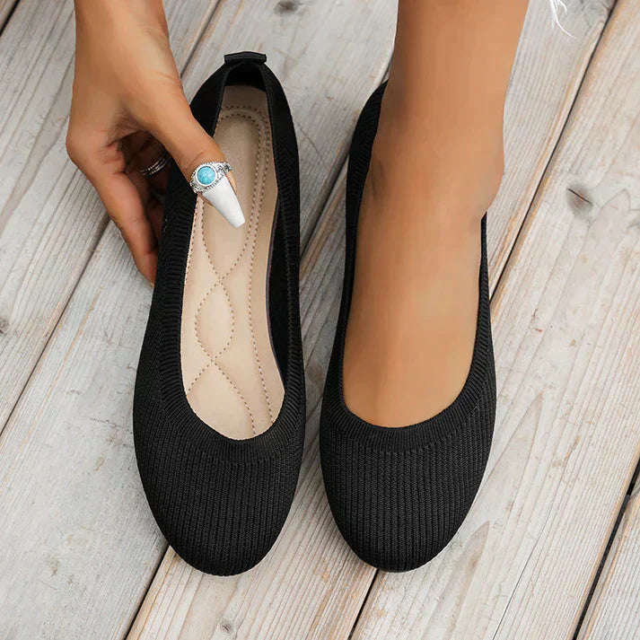 NOUVEAU RICHE Damen Sportschuhe Sommer – Gepolstert & Bequem für Alltag und Freizeit Schwarz