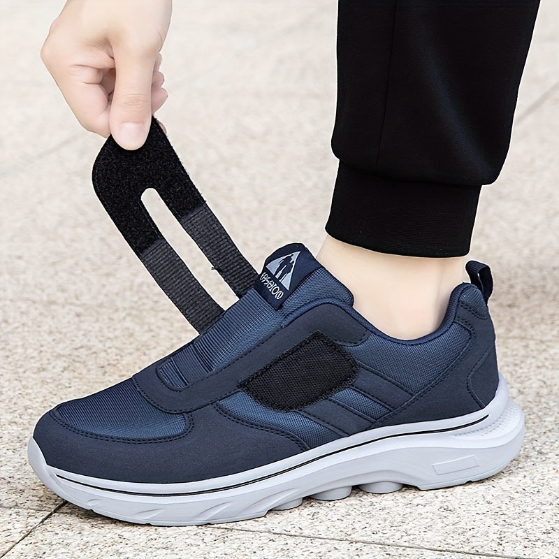 NOUVEAU RICHE Komfortable Laufschuhe mit Klettverschluss – Bequeme Sneaker mit Klett für Damen & Herren, atmungsaktiv, leicht anzuziehen – EasyStride