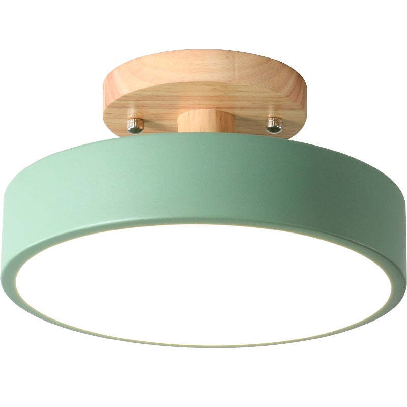 NOUVEAU RICHE Moderne LED-Deckenleuchte – Deckenlampe aus Holz & Acryl für Schlafzimmer, Esszimmer & Wohnzimmer, 5 Farben – LunaLux