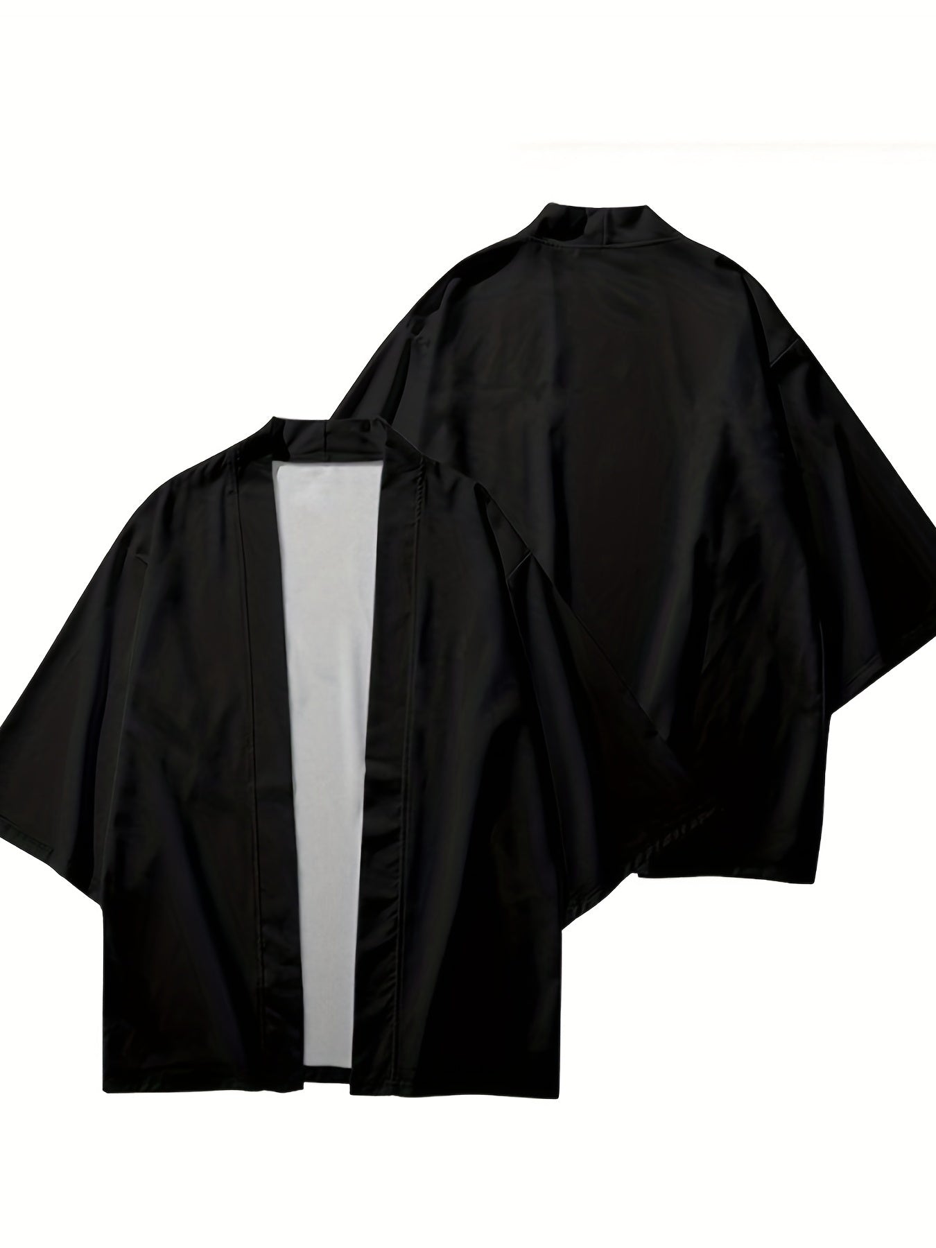 NOUVEAU RICHE Japanischer Stil Kimono für Herren aus hochwertiger Baumwolle für entspannte Freizeit- und Abendmode