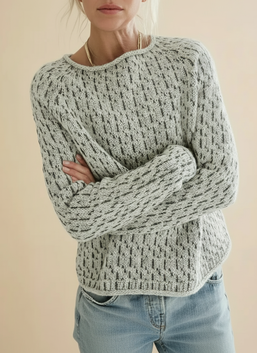 Flōre | Damen Pullover | Raglanärmel Rundhals