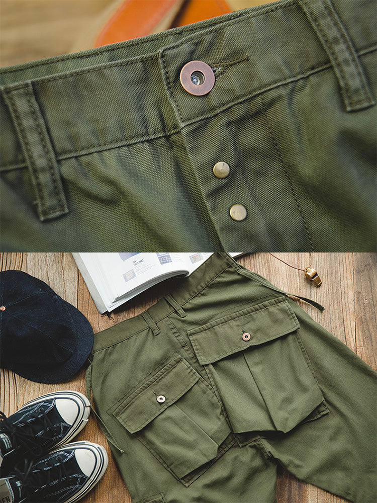 NOUVEAU RICHE Herren Cargo Hosen Mit Einzigartigen Asymmetrischen Taschen Aus 100 Prozent Baumwolle Schmaler Schnitt Mittlere Leibhöhe Mit Reißverschluss Und Knopfverschluss Ideal Für Alltag Und Freizeit