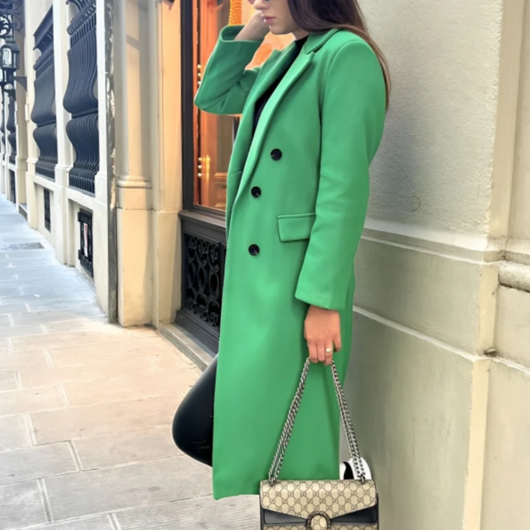 NOUVEAU RICHE Langer Wintermantel Damen Warm Viel Wärme Und Eleganz