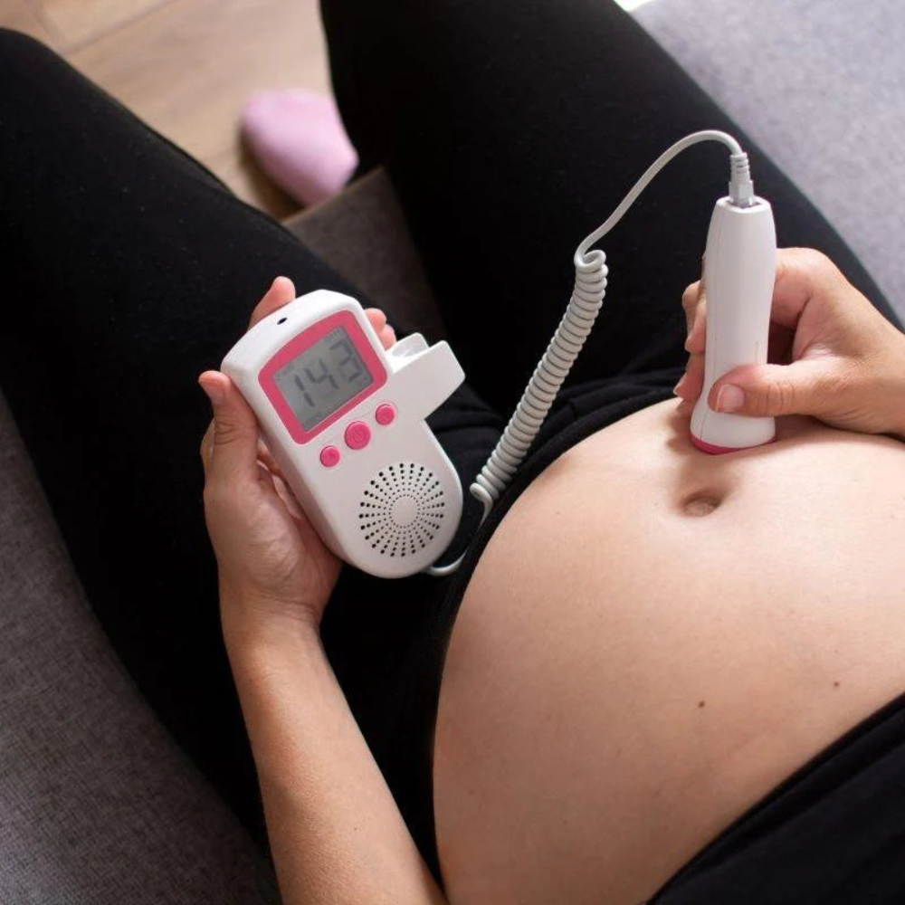 NOUVEAU RICHE Herzschlag-Hörgerät für Mütter und Babys – Den Herzschlag des Babys zu Hause hören – nur zur Freizeitnutzung