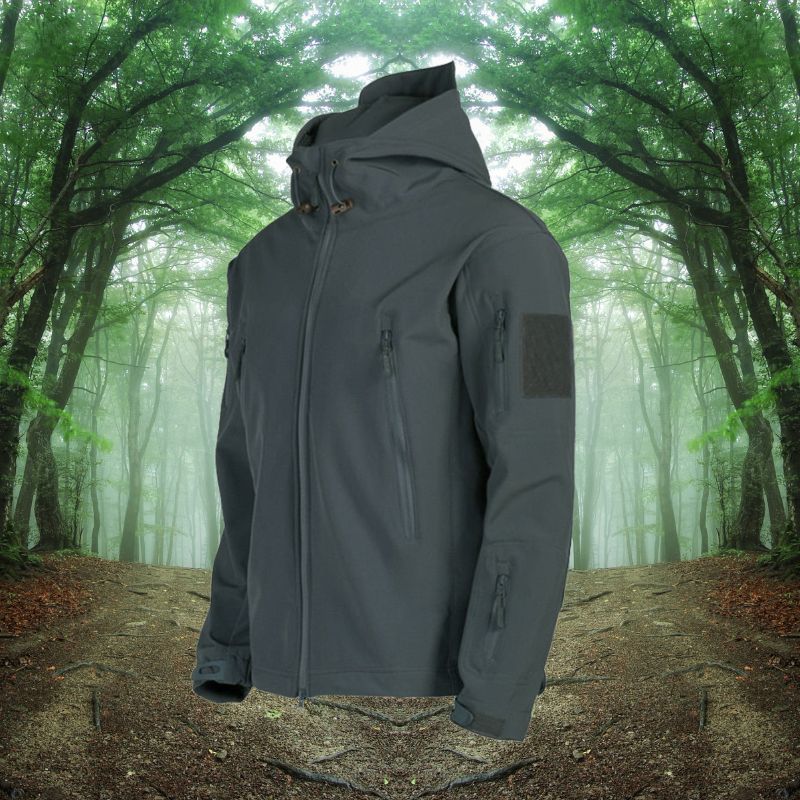 NOUVEAU RICHE Wasserdichte Jacke Herren Outdoor Alltagsbegleiter Komfort