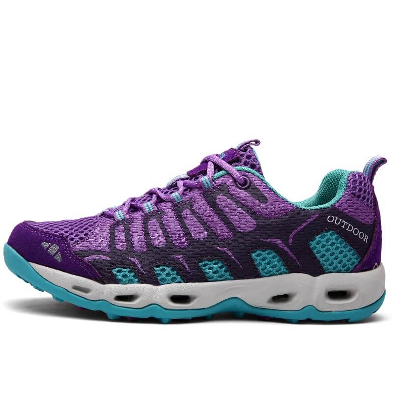 NOUVEAU RICHE Unisex Wander Schuhe Im Freien ABENTEUER IN DER NATUR Violett Blau