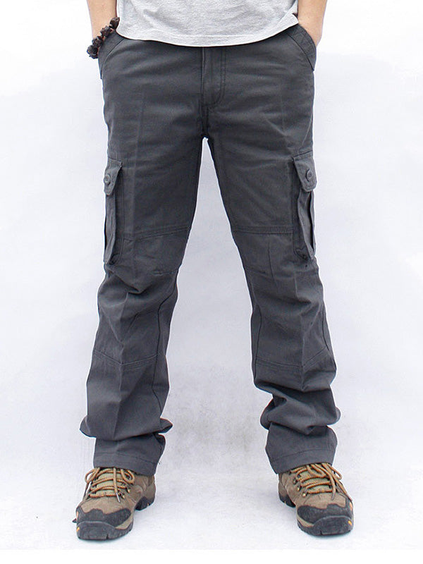 NOUVEAU RICHE Herren Freizeit Cargo-Hose Mit 6 Taschen Für Outdoor Aktivitäten Und Alltag Nutzung