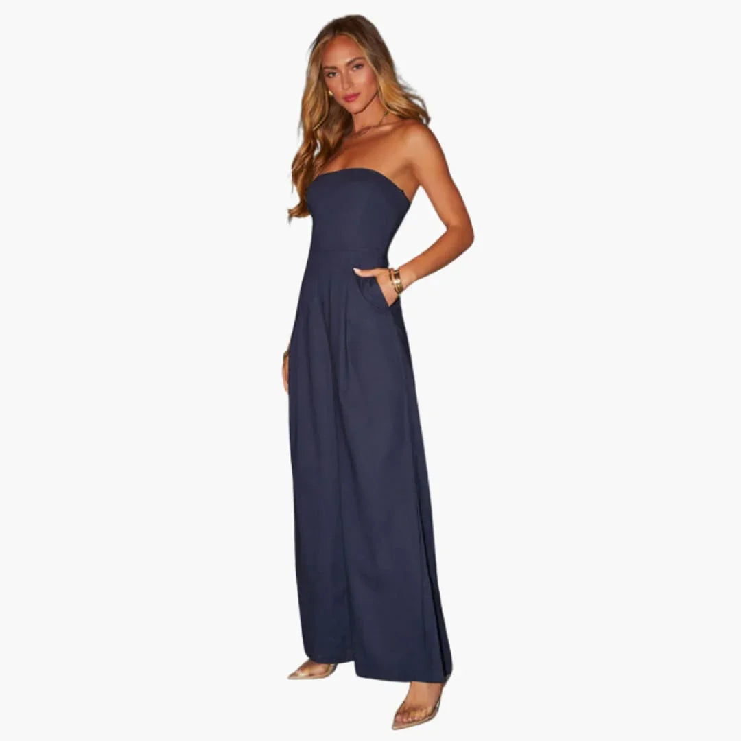 NOUVEAU RICHE Ärmelloser Jumpsuit Damen Taillierte Silhouette Vielseitig