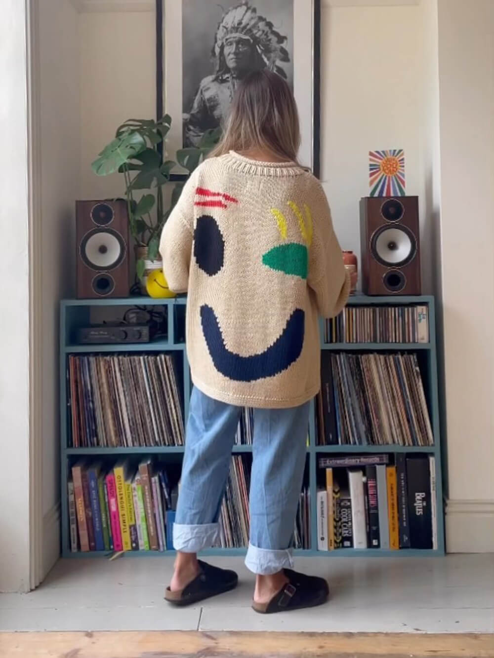 NOUVEAU RICHE Happy Sunday Feel Good Strickpullover für gemütlichen Komfort