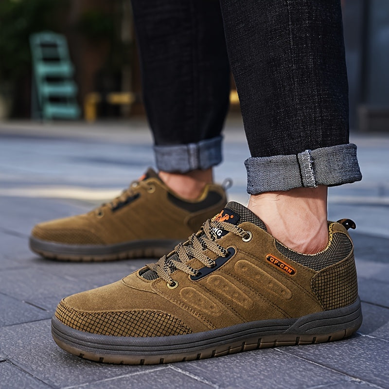 NOUVEAU RICHE Herren-Wanderschuhe Robuste Schnüren Strukturierte Außensohle