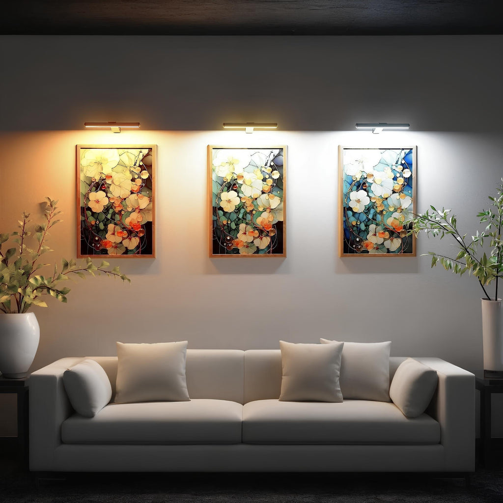 NOUVEAU RICHE Kabellose Wandkunstlampe