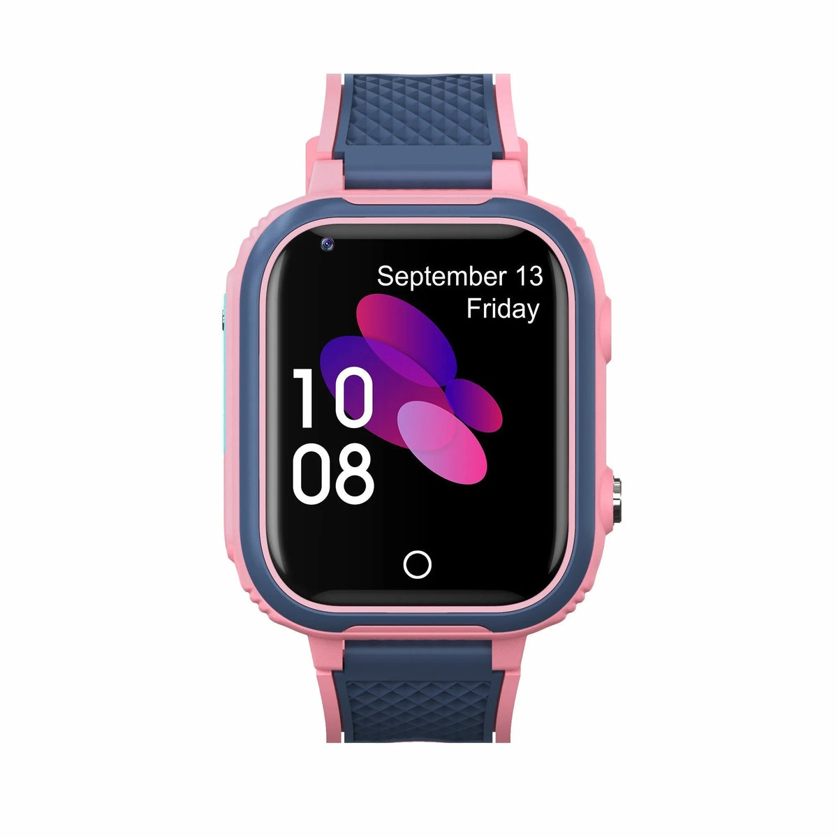 NOUVEAU RICHE 4G Smartwatch für Kinder mit GPS Tracker & Telefonfunktion - Wasserdichte Kinderuhr mit SOS-Notruftaste, Kamera & Videoanruf