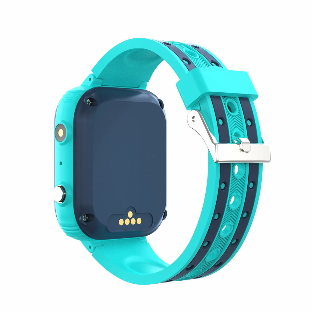 NOUVEAU RICHE 4G Smartwatch für Kinder mit GPS Tracker & Telefonfunktion - Wasserdichte Kinderuhr mit SOS-Notruftaste, Kamera & Videoanruf