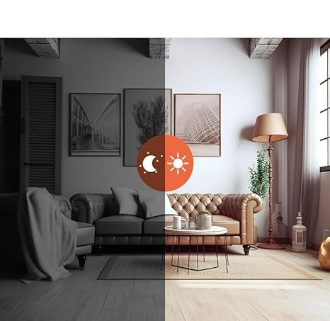 NOUVEAU RICHE Kabellose 1080P Mini-WLAN-Überwachungskamera – Überwachungskamera Innen & Aussen mit Nachtsicht, IP65 Wetterfest – SecureView