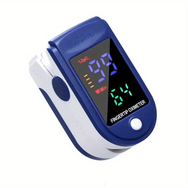 NOUVEAU RICHE Pulsoximeter für Sauerstoff und Puls – Kompaktes SpO2 Messgerät, SpO2 70–100 %, Puls 30–250 bpm, nur 50 g