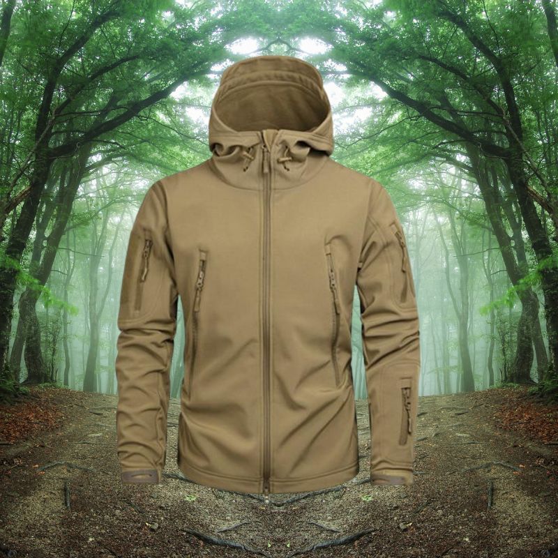 NOUVEAU RICHE Wasserdichte Jacke Herren Outdoor Alltagsbegleiter Komfort