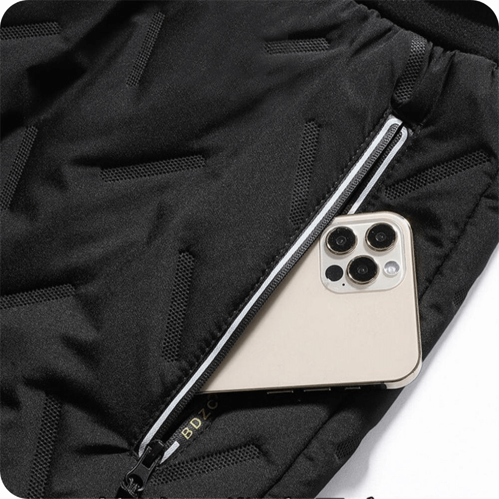 NOUVEAU RICHE Ranches | Winterfütterte Fleecehose mit Elastischem Bund – Warm und Bequem