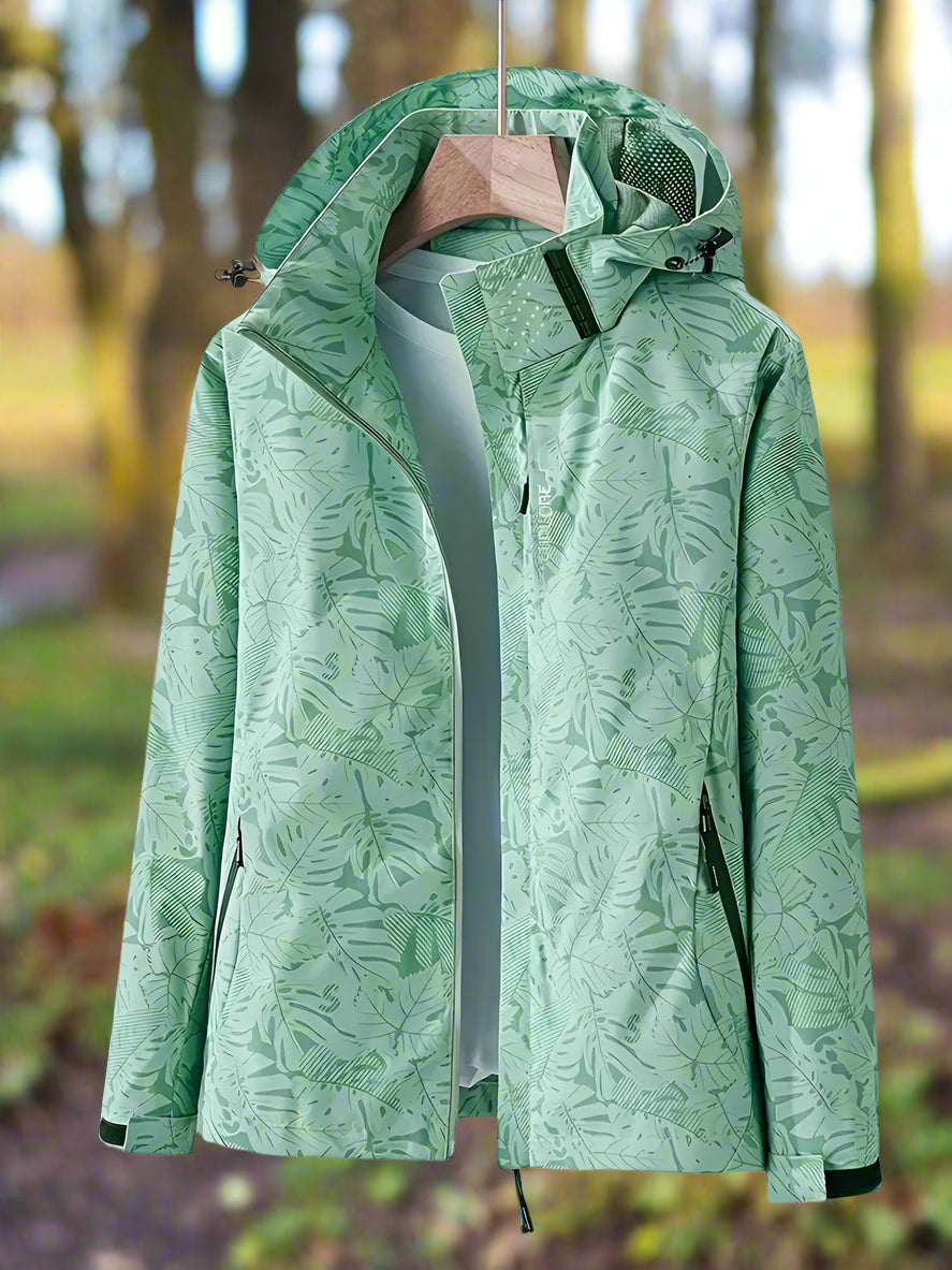 Dôre | Damen Jacke mit Durchgehendem Reißverschluss - Leichte Übergangsjacke mit Taschen