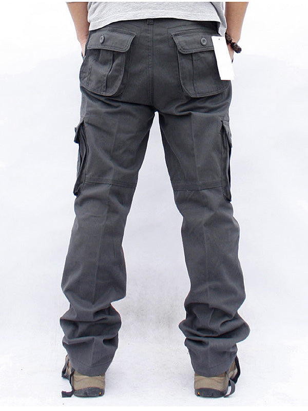 NOUVEAU RICHE Herren Freizeit Cargo-Hose Mit 6 Taschen Für Outdoor Aktivitäten Und Alltag Nutzung