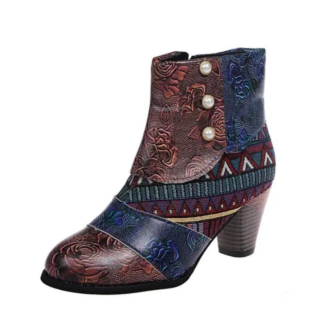 NOUVEAU RICHE Damen Wasserdichte Retro Stiefel Mit Stil Regentage Eleganz