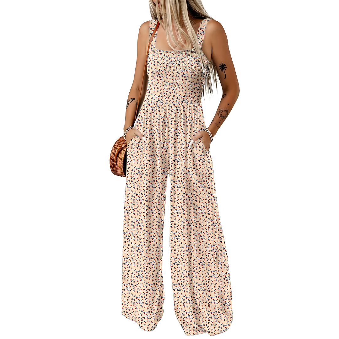 NOUVEAU RICHE Druckkombination Floral Boho Mit Gerafftem Oberteil Garten