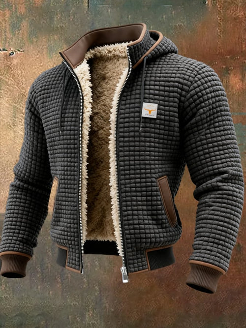 NOUVEAU RICHE Admire | Herren Polar-Fleece Thermo-Jacke