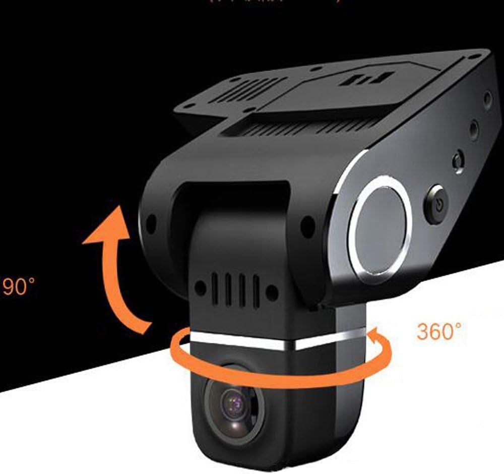 NOUVEAU RICHE Diskrete WLAN-Dashcam 1080P – Kleine Autokamera hinter dem Rückspiegel, 170° Weitwinkel, G-Sensor & Loop-Aufnahme
