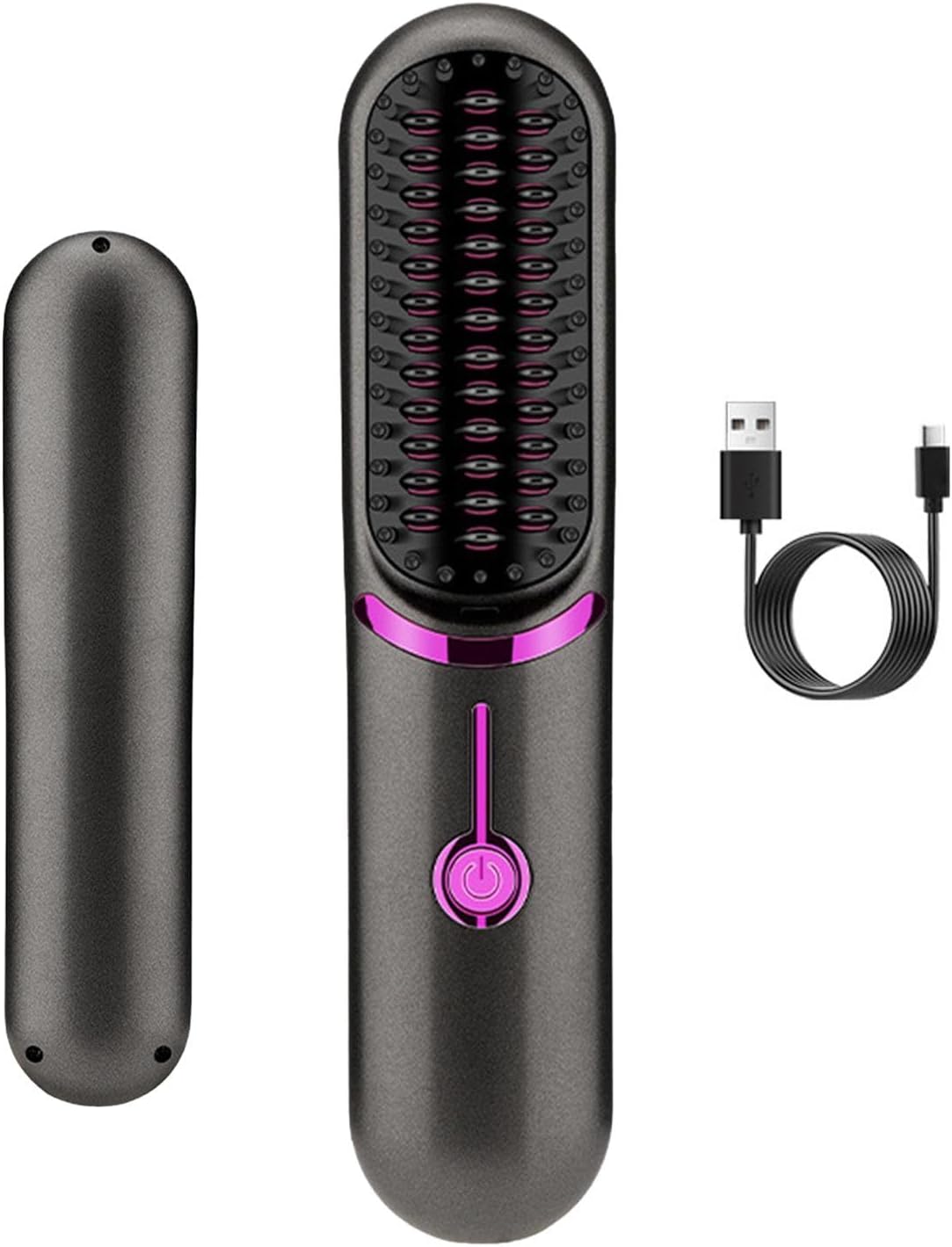 NOUVEAU RICHE Kabelloser Haarglätter – Akku Glätteisen mit Keramikbeschichtung, USB, 3 Hitzestufen, Mini Reisegrösse – Lumea