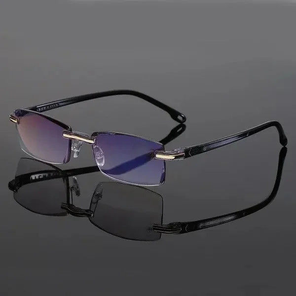 NOUVEAU RICHE Multifokale Lesebrille Für Alltag Und Arbeit Klar Sicht Schwarz