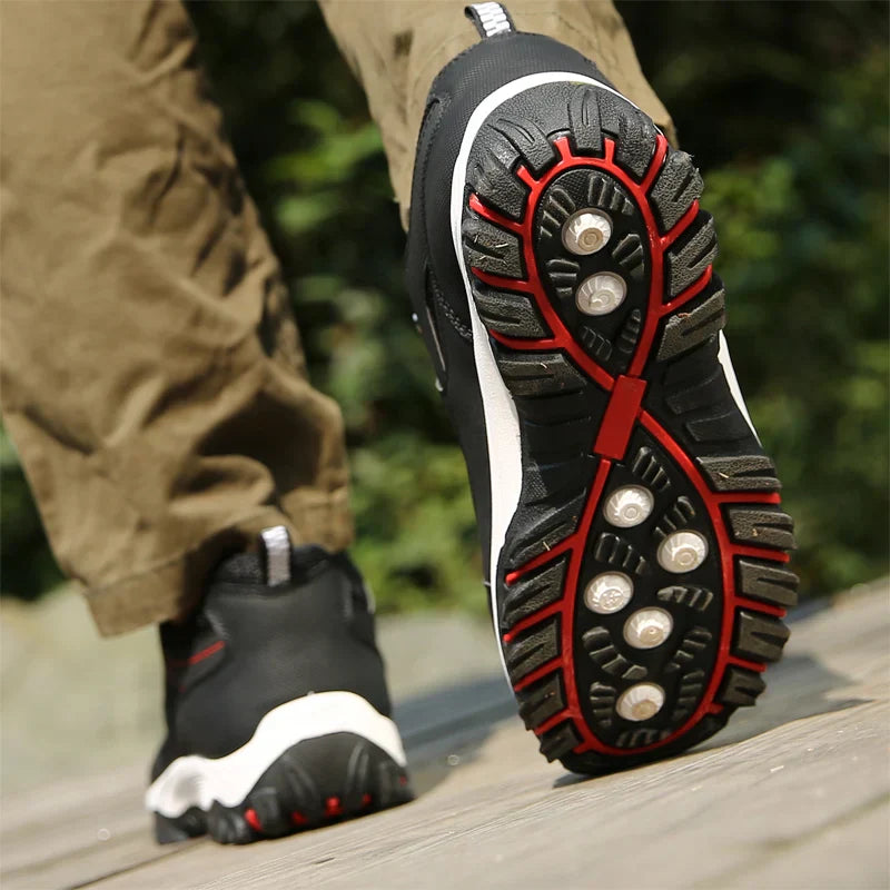 NOUVEAU RICHE Kunstleder Wanderschuhe Weiches Material Komfort Sohle