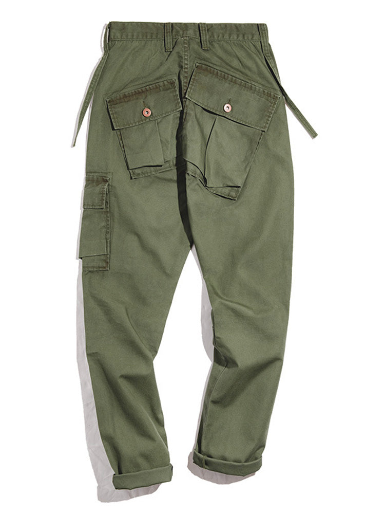 NOUVEAU RICHE Herren Cargo Hosen Mit Einzigartigen Asymmetrischen Taschen Aus 100 Prozent Baumwolle Schmaler Schnitt Mittlere Leibhöhe Mit Reißverschluss Und Knopfverschluss Ideal Für Alltag Und Freizeit