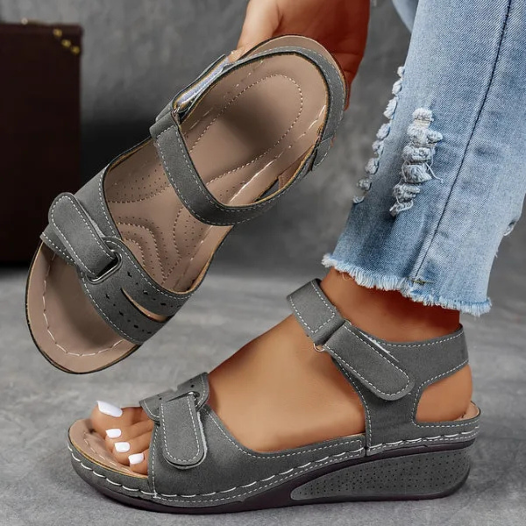 NOUVEAU RICHE Sandalen Mit Rutschfester Sohle Fußgewölbe Unterstützung