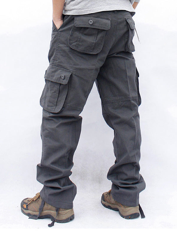 NOUVEAU RICHE Herren Freizeit Cargo-Hose Mit 6 Taschen Für Outdoor Aktivitäten Und Alltag Nutzung