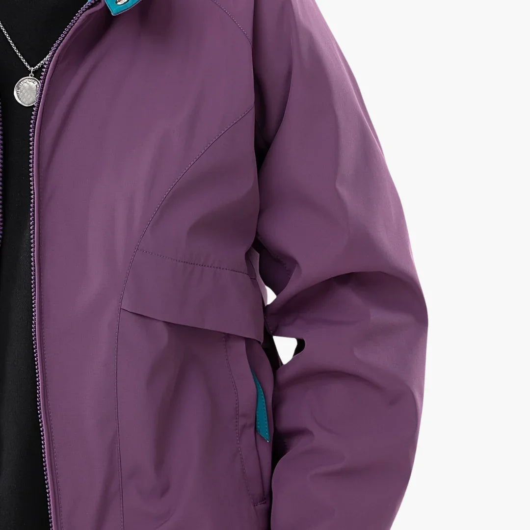 NOUVEAU RICHE Gefütterte Bomberjacke Herren Übergangsjacke Mit Fronttaschen