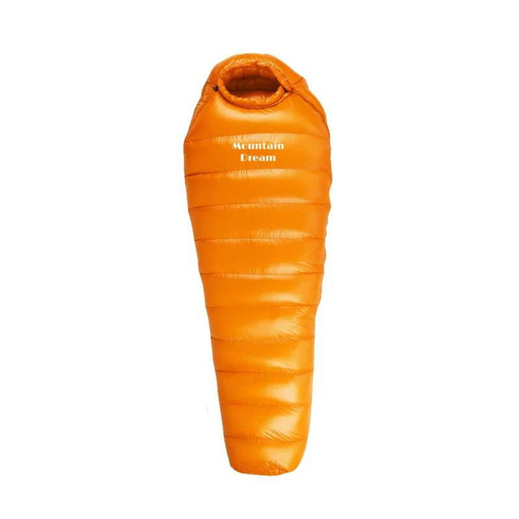 NOUVEAU RICHE Winterschlafsack – ArcticNest Orange