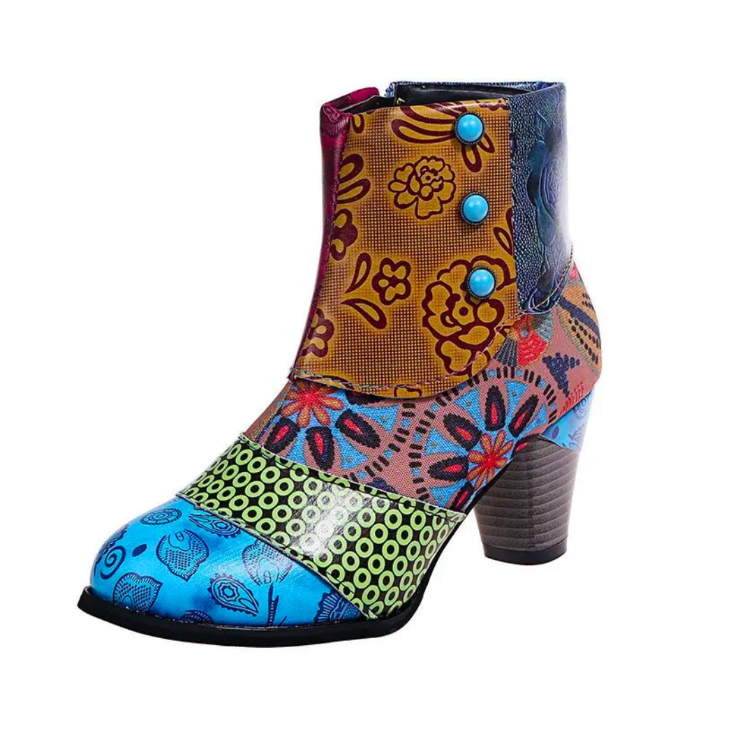 NOUVEAU RICHE Damen Wasserdichte Retro Stiefel Mit Stil Regentage Eleganz