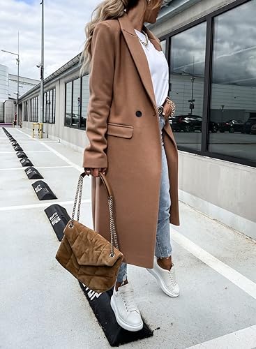 NOUVEAU RICHE Wintermantel Dunkelblau Gefüttert Wasserabweisend Größe M - Winterjacke - Wintermäntel Damen