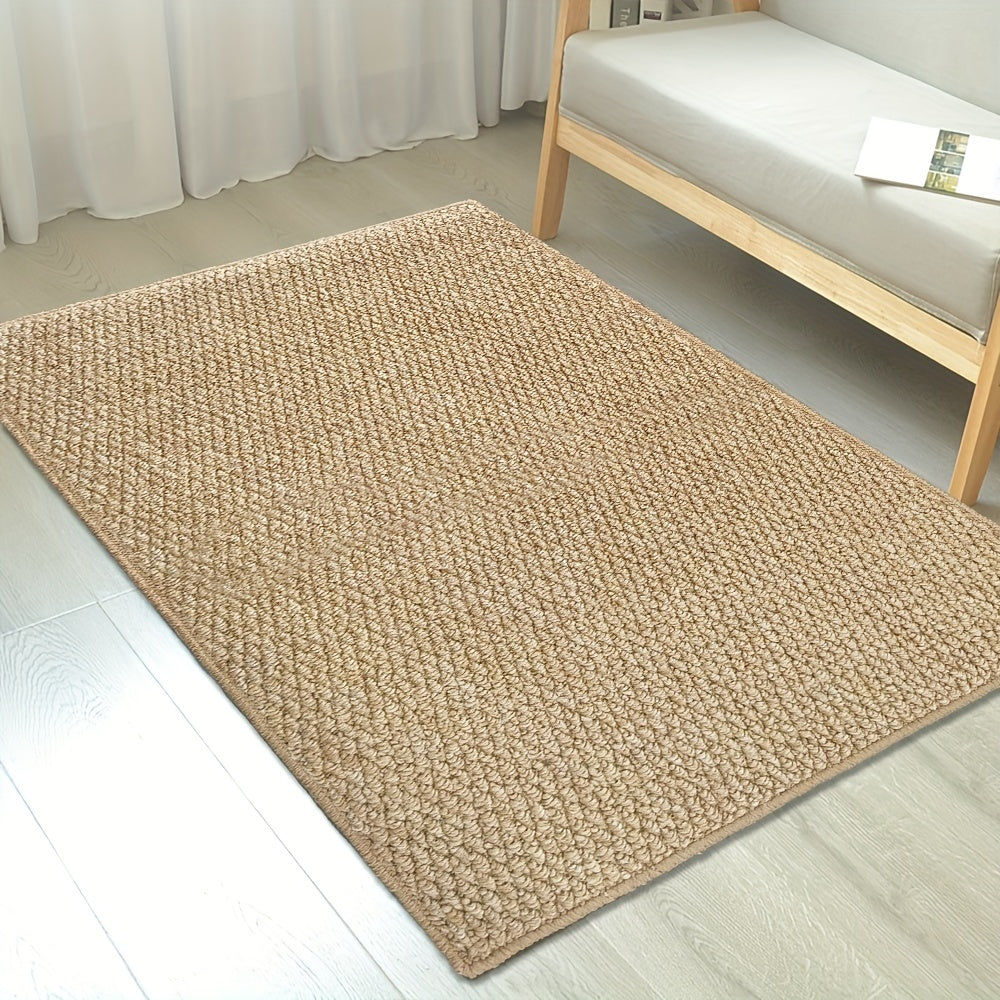 NOUVEAU RICHE Saugfähige Fussmatte für innen & aussen – Rutschfeste Matte in Jute-Optik, waschmaschinenfest, 3 Grössen