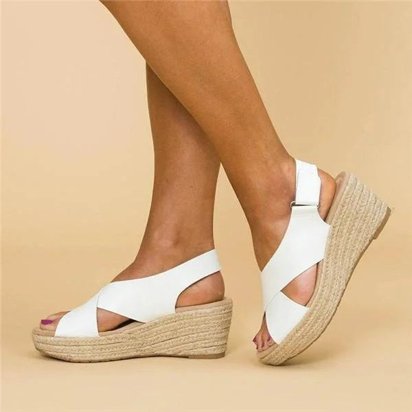 NOUVEAU RICHE Sommersandalen Damen Weiche Decksohle Verstellbare Riemen