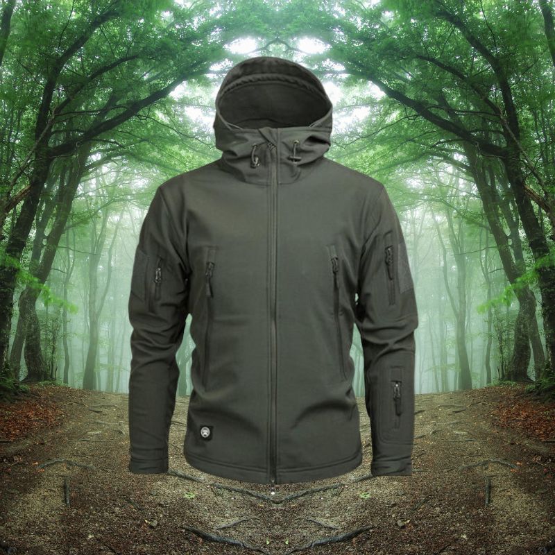 NOUVEAU RICHE Wasserdichte Jacke Herren Outdoor Alltagsbegleiter Komfort