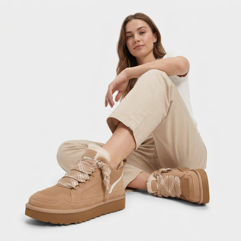 NOUVEAU RICHE Damen Vinter Wildleder Stiefel Für Warme Schritte Kälte