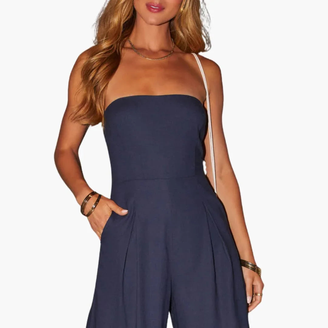 NOUVEAU RICHE Ärmelloser Jumpsuit Damen Taillierte Silhouette Vielseitig