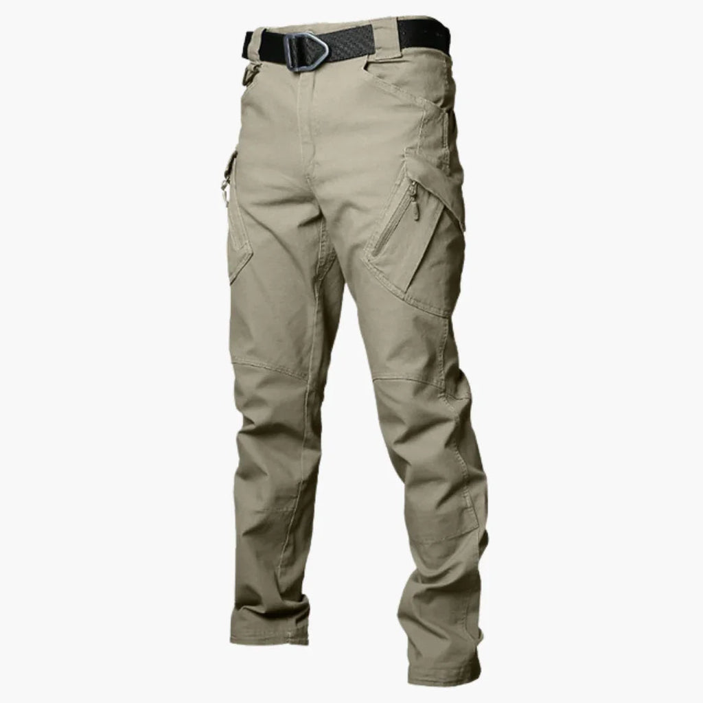 NOUVEAU RICHE Taktische Hose Herren Gerader Schnitt Vielseitig Outdoor Beige