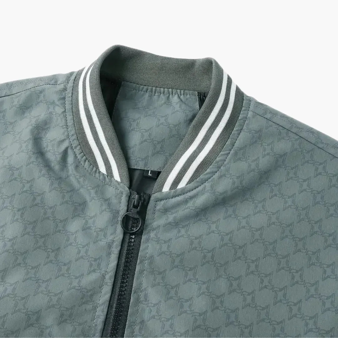 NOUVEAU RICHE Bomberjacke Herren Leichtes Material Sportlicher Schnitt