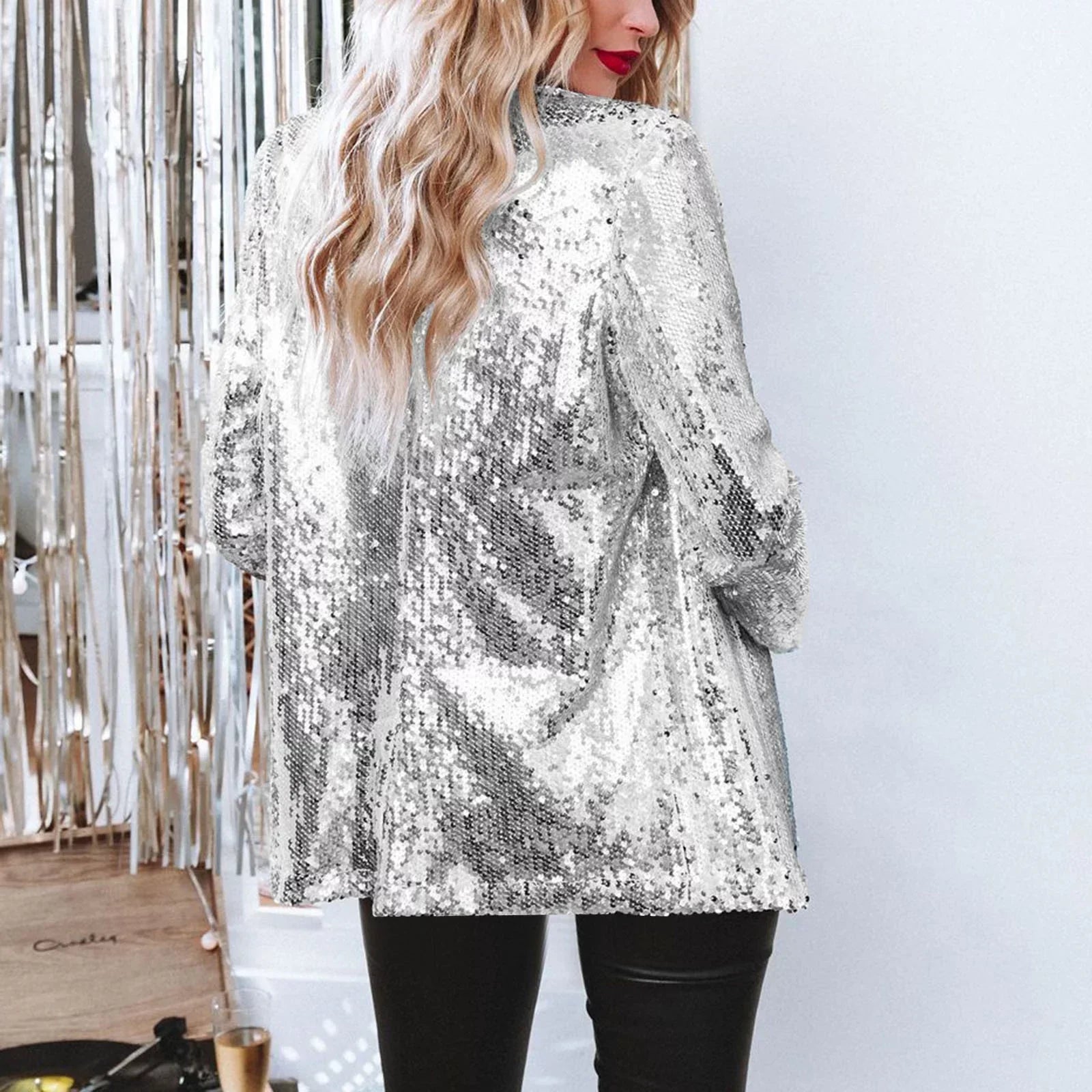 NOUVEAU RICHE Wasserabweisender Blazer Wasserdichtes Gewebe Windschutz Regen