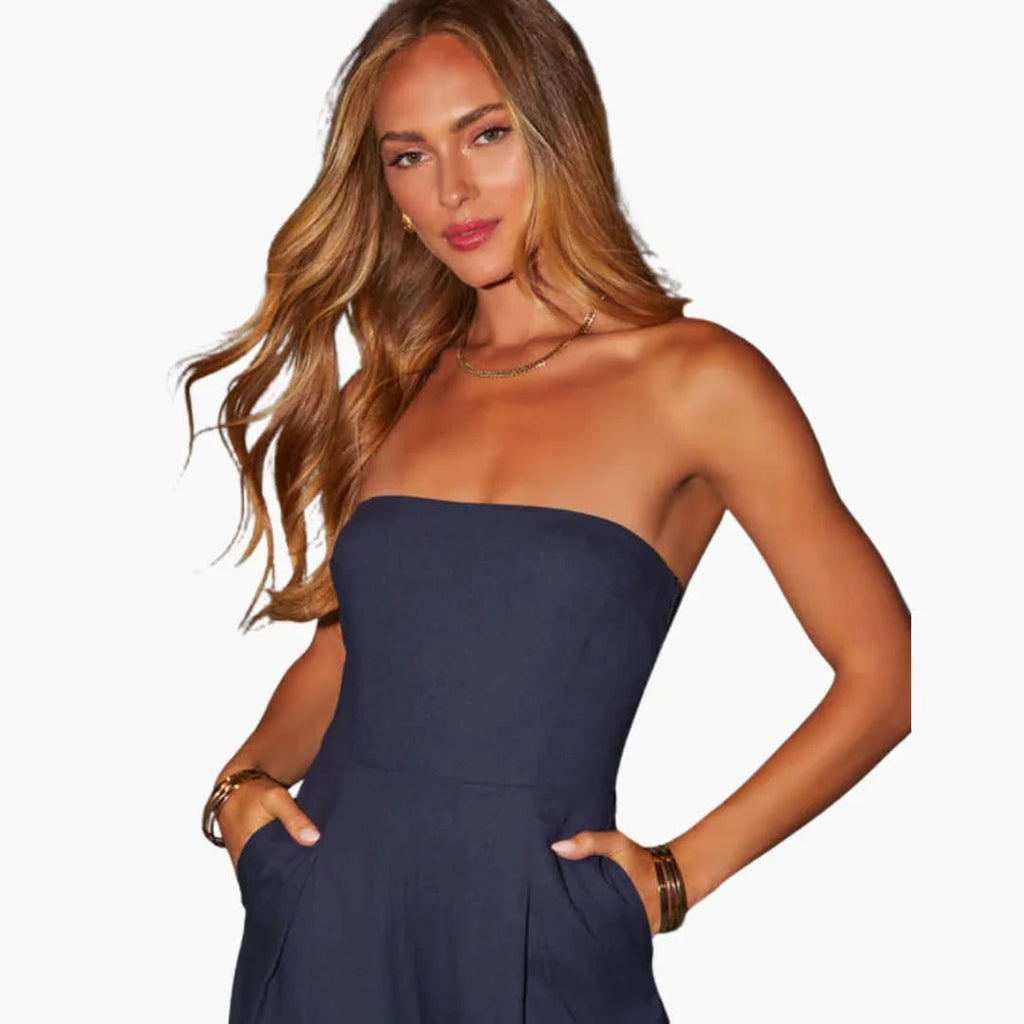 NOUVEAU RICHE Ärmelloser Jumpsuit Damen Taillierte Silhouette Vielseitig